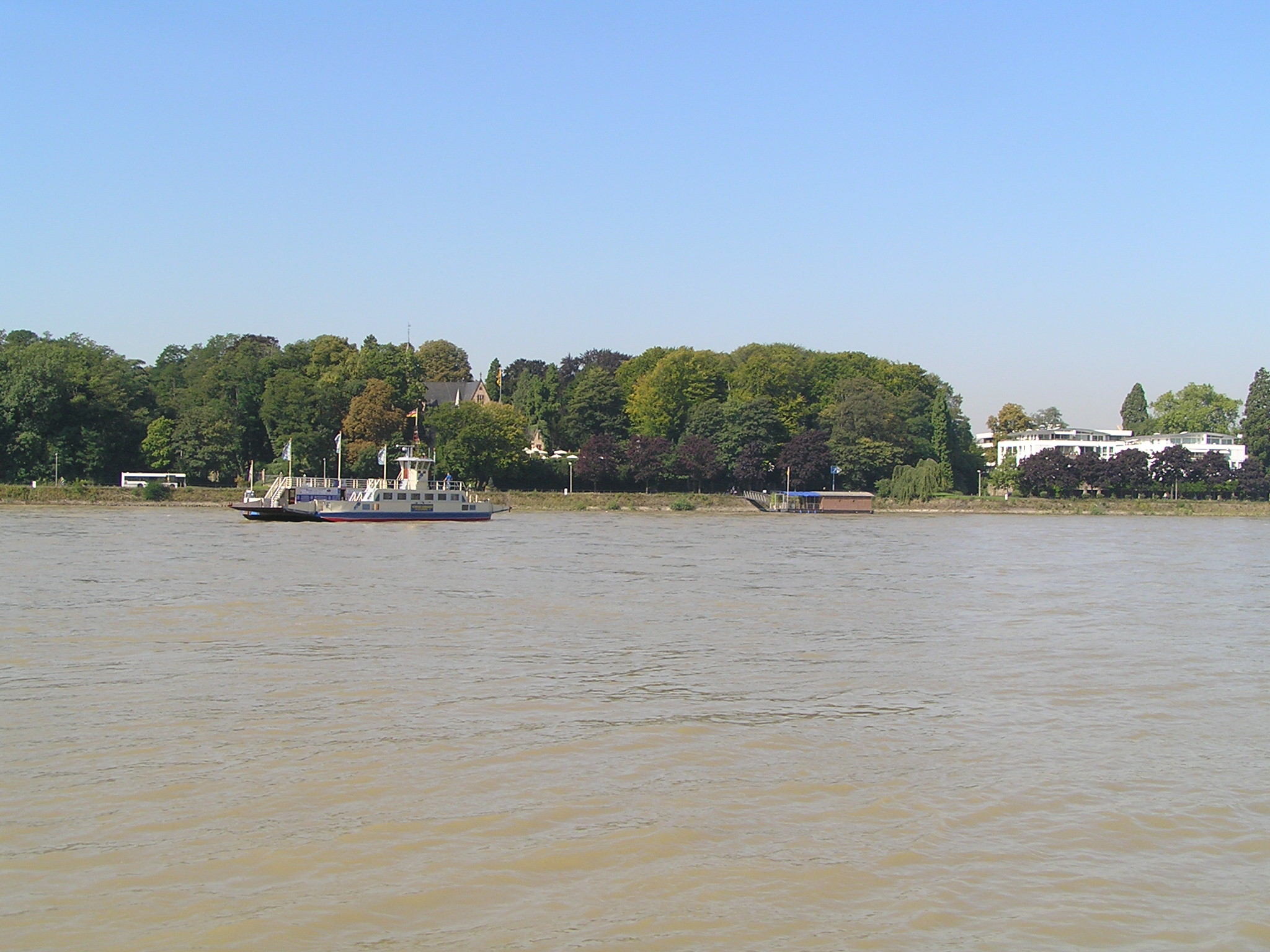 Rhein auf Hhe der Messstation